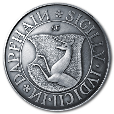 Tapfheim um 1746 Silbermedaille aus rund 14g 999er Silber in AntikFinish Rückseite Tapfheim um 1746 Silbermedaille aus rund 14g 999er Silber in AntikFinish Rückseite