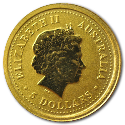 Australien Gold Känguru 2001 1/20 Oz Gold
