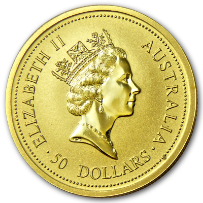 Australien Gold Känguru 1998 1/2 Oz Gold