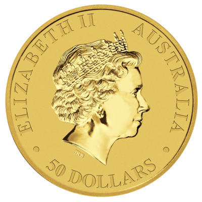 Australien Gold Känguru 2014 1/2 Oz Gold