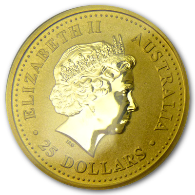 Australien Gold Känguru 2004 1/4 Oz Gold