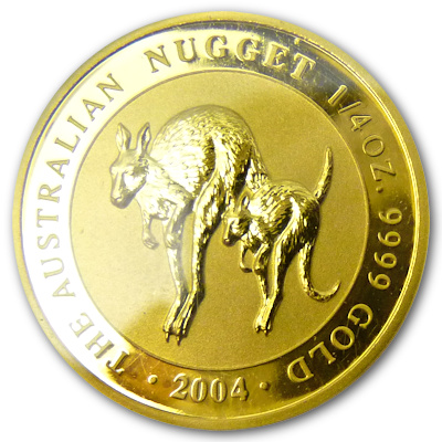 Australien Gold Känguru 2004 1/4 Oz Gold