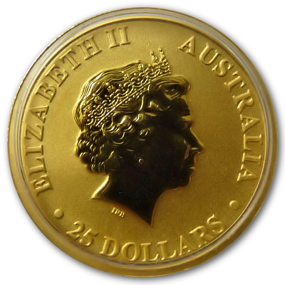 Australien Gold Känguru 2013 1/4 Oz Gold