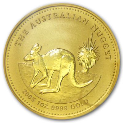 Australien Gold Känguru 2005 1 Oz Gold