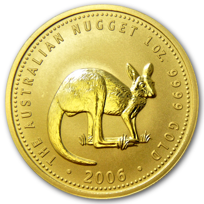 Australien Gold Känguru 2006 1 Oz Gold