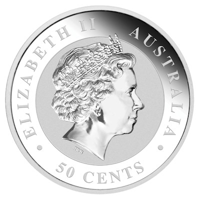 Australien 1/2 Oz Koala 2011 1/2 Oz Silber Rückseite