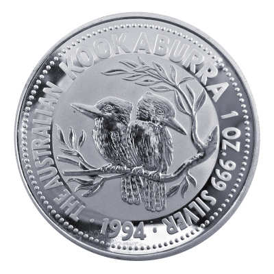 Australien 1 Oz Silber Kookaburra 1994 1 Oz Silber Vorderseite