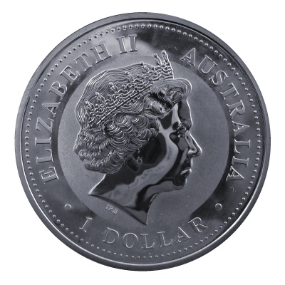 Australien 1 Oz Silber Kookaburra 1999 1 Oz Silber Rückseite