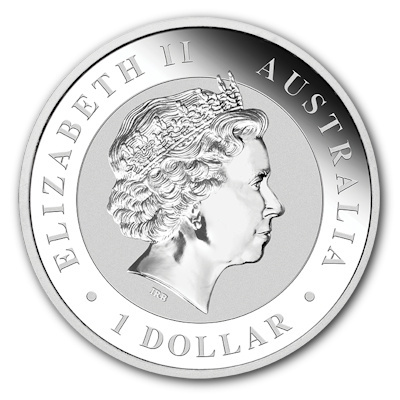 Australien 1 Oz Silber Kookaburra 2017 1 Oz Silber Rückseite