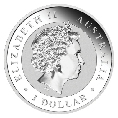 Australien 1 Oz Silber Kookaburra 2018 1 Oz Silber Rückseite