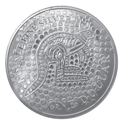 Australien 1 Oz Silber Känguru (RAM) 2001 1 Oz Silber Vorderseite