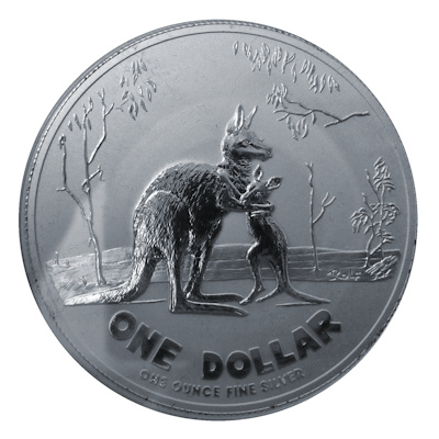 Australien 1 Oz Silber Känguru (RAM) 2007 1 Oz Silber Vorderseite