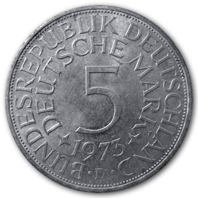 Deutschland 5 DM 1973 7,00g Silber D Vorderseite