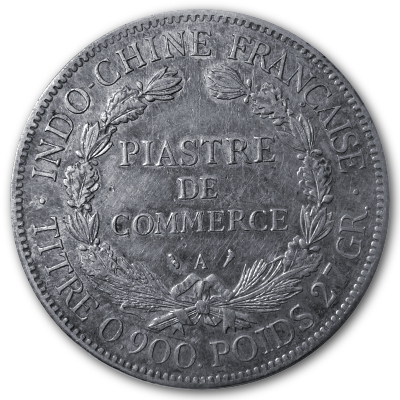 Frankreich Piastre de commerce 1913 24,30g Silber