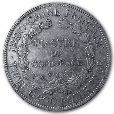 Frankreich Piastre de commerce 1925 24,30g Silber