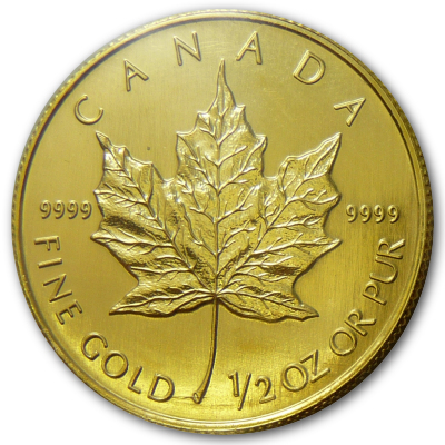 Kanada Gold Maple Leaf 2007 1/2 Oz Gold Kanada Gold Maple Leaf 2007 1/2 Oz Gold