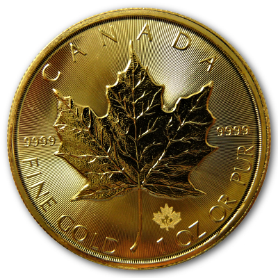Kanada Gold Maple Leaf 2015 1 Oz Gold Vorderseite Kanada Gold Maple Leaf 2015 1 Oz Gold Vorderseite