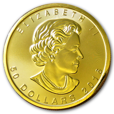 Kanada Gold Maple Leaf 2016 1 Oz Gold Rückseite Kanada Gold Maple Leaf 2016 1 Oz Gold Rückseite