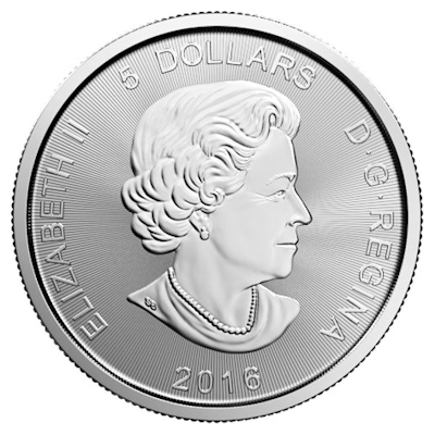 Kanada 1 Oz Predator 2016 1 Oz Silber Puma Rückseite