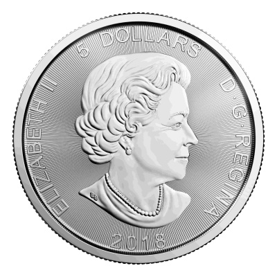 Kanada 1 Oz Predator 2018 1 Oz Silber Wolf Rückseite