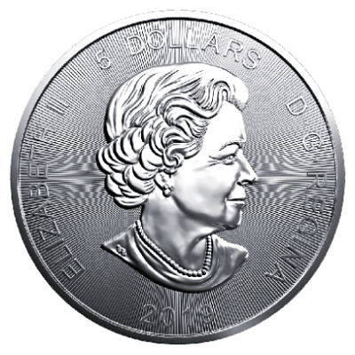 Kanada 1 Oz Predator 2019 1 Oz Silber Grizzly Rückseite