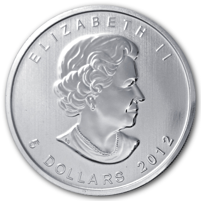 Kanada Wildlife 1 Oz Silber 2012 1 Oz Silber Puma Rückseite