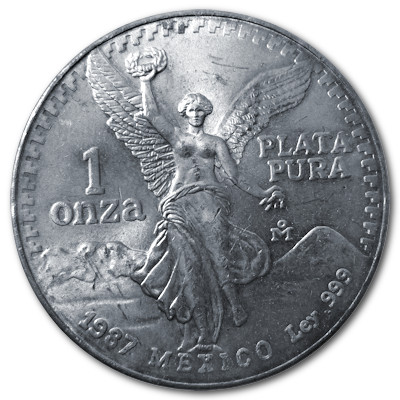 Mexiko Libertad Silbermünzen 1987 1 Oz Silber