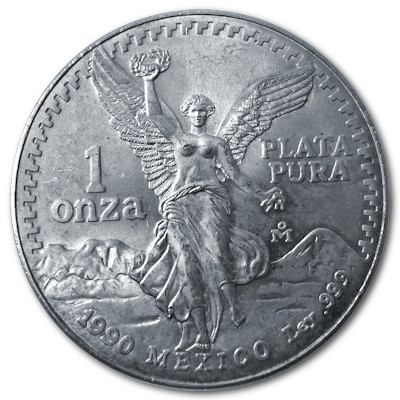 Mexiko Libertad Silbermünzen 1990 1 Oz Silber