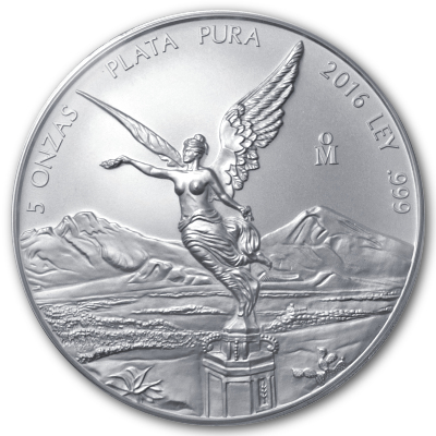 Mexiko Libertad Silbermünzen 2016 5 Oz Silber