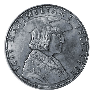 Österreich 50 Schilling 1969 18,00g Silber Kaiser Maximilian I. Vorderseite