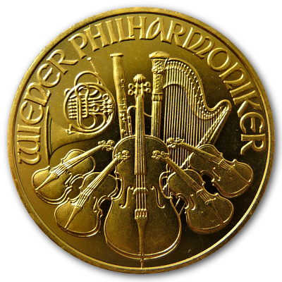 Österreich Gold Wiener Philharmoniker 2007 1/4 Oz Gold