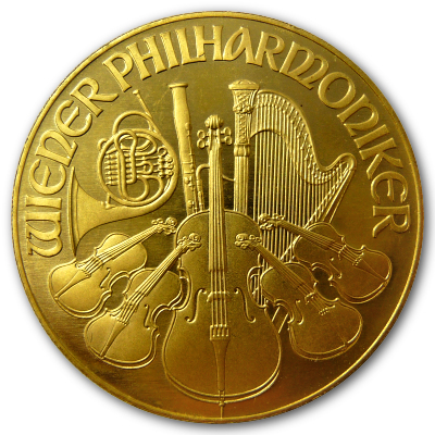Österreich Gold Wiener Philharmoniker 1992 1 Oz Gold