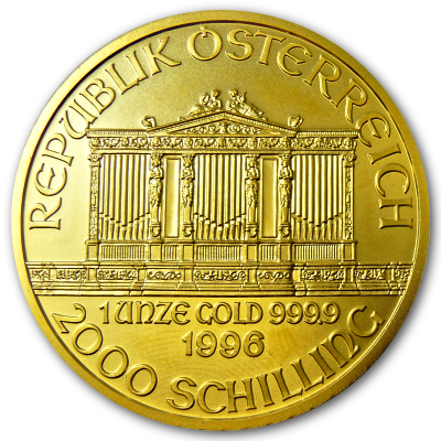 Österreich Gold Wiener Philharmoniker 1996 1 Oz Gold