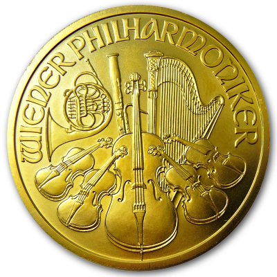 Österreich Gold Wiener Philharmoniker 1996 1 Oz Gold