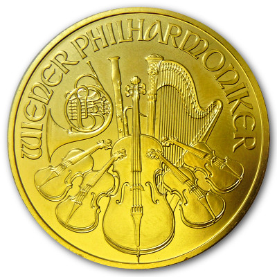 Österreich Gold Wiener Philharmoniker 2013 1 Oz Gold