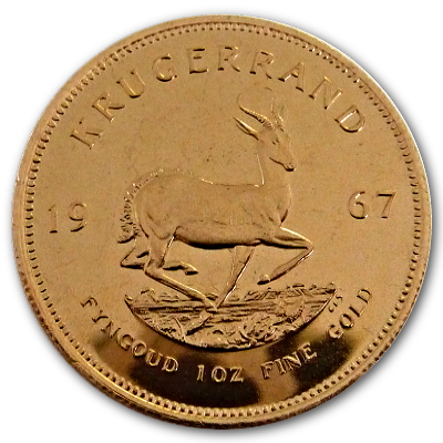 Südafrika Gold Krügerrand 1967 1 Oz Gold