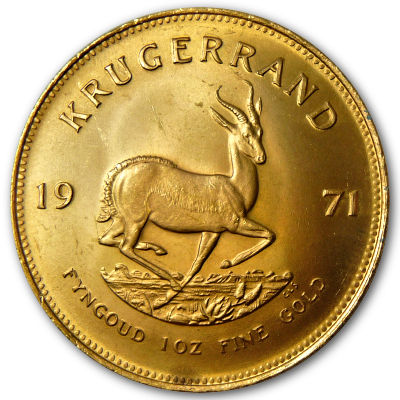 Südafrika Gold Krügerrand 1971 1 Oz Gold