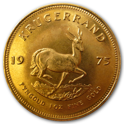 Südafrika Gold Krügerrand 1975 1 Oz Gold