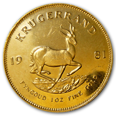 Südafrika Gold Krügerrand 1981 1 Oz Gold