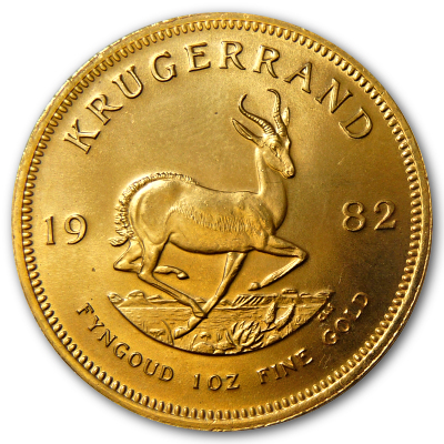 Südafrika Gold Krügerrand 1982 1 Oz Gold
