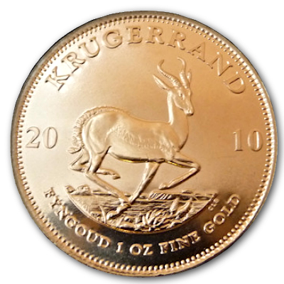Südafrika Gold Krügerrand 2010 1 Oz Gold