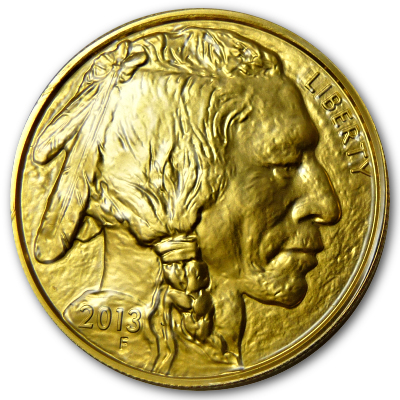 USA American Gold Buffalo 2013 1 Oz Gold