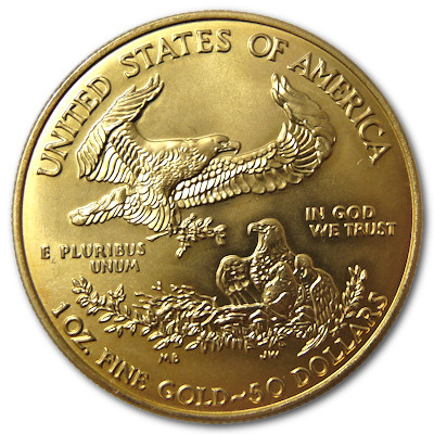 USA American Gold Eagle 2007 1 Oz Gold