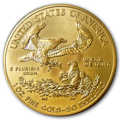 USA American Gold Eagle 2016 1 Oz Gold