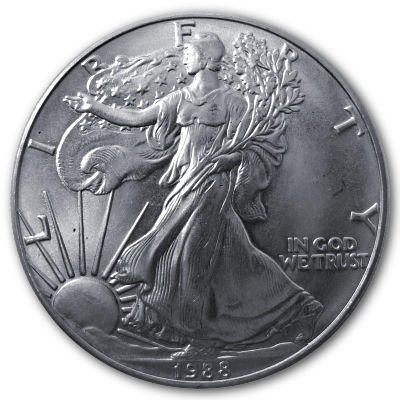 USA American Silver Eagle 1988 1 Oz Silber