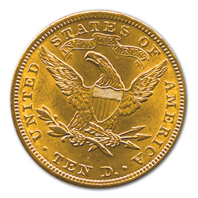 USA Liberty Head Gold Eagle 1901 15,04g Gold