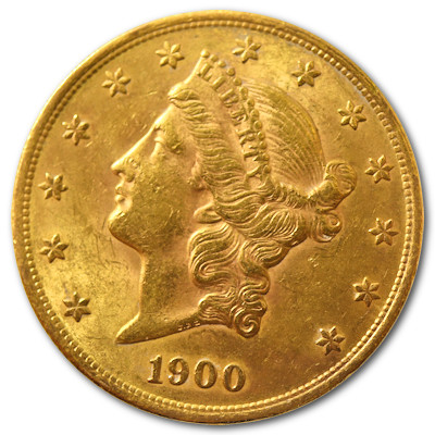 USA Liberty Head Gold Eagle 1900 30,09g Gold
